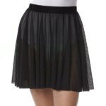 One-layer circular skirt